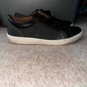 Black and Gray Sneakers